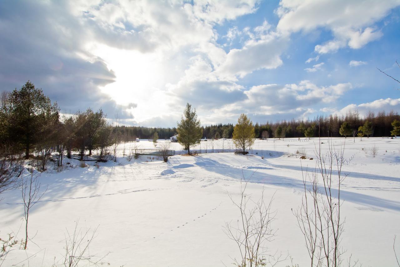 Camping Chalets Spas Pignons Rouges Saint Romain Buitenkant foto